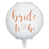 Bride To Be Round Balloon